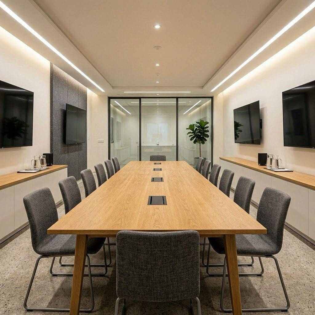项目管理组面对设备批量更换应给写字楼办公企业临时会议需求增加哪些核查步骤